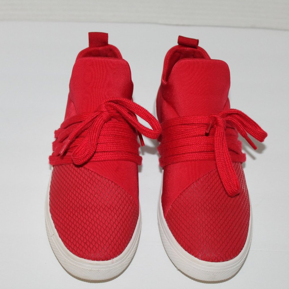 Steve Madden Red Lancer Sneakers